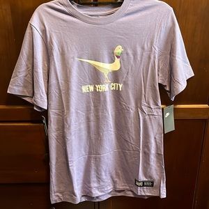 New York City pigeon Nike mens tee